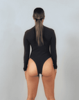 SLATE LONG SLEEVE BODYSUIT