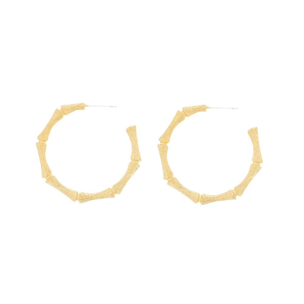 gold hoop earrings